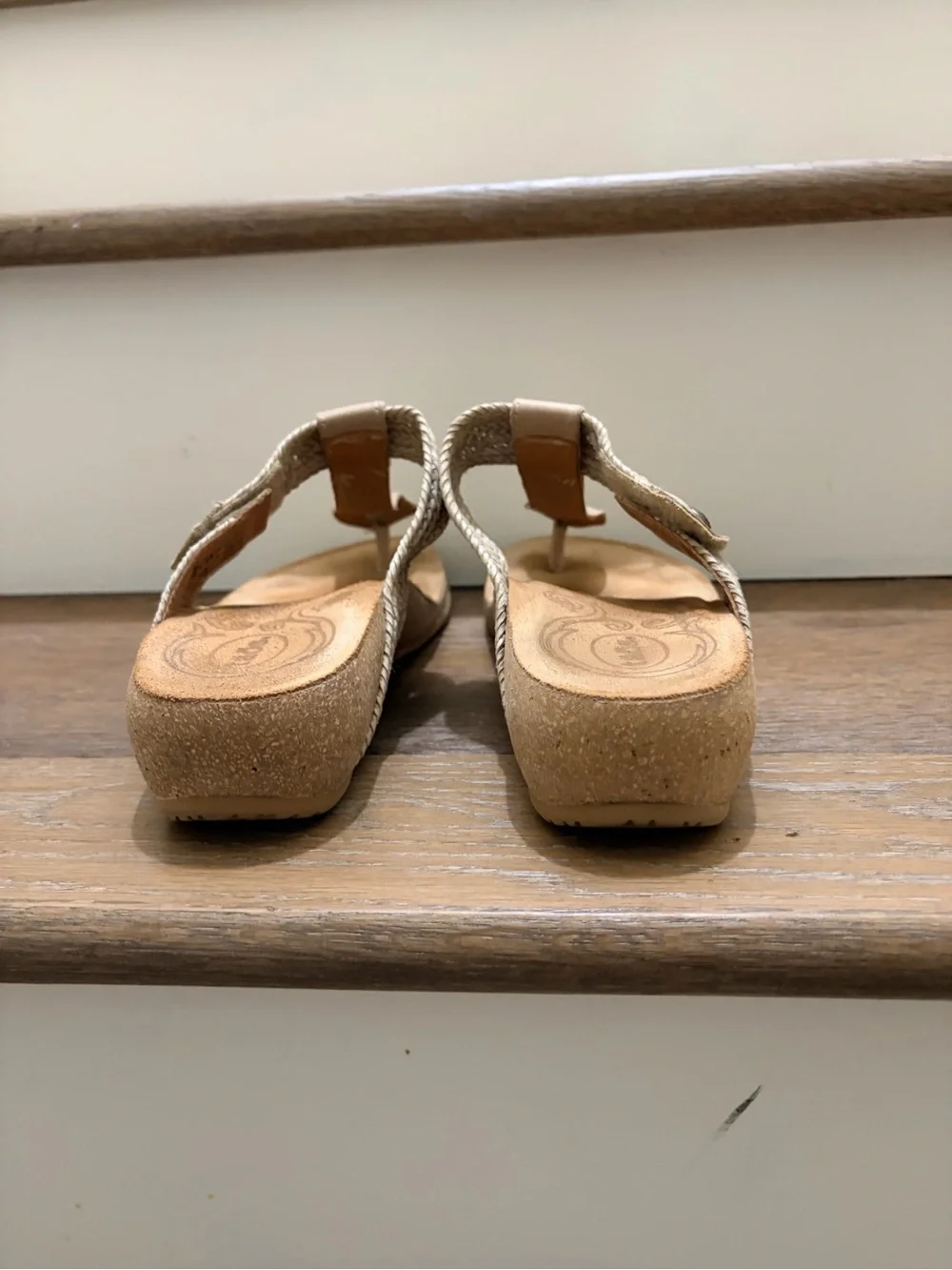 Women’s Tai’s Braided Toe-Post Sandals in Neutral Beige
